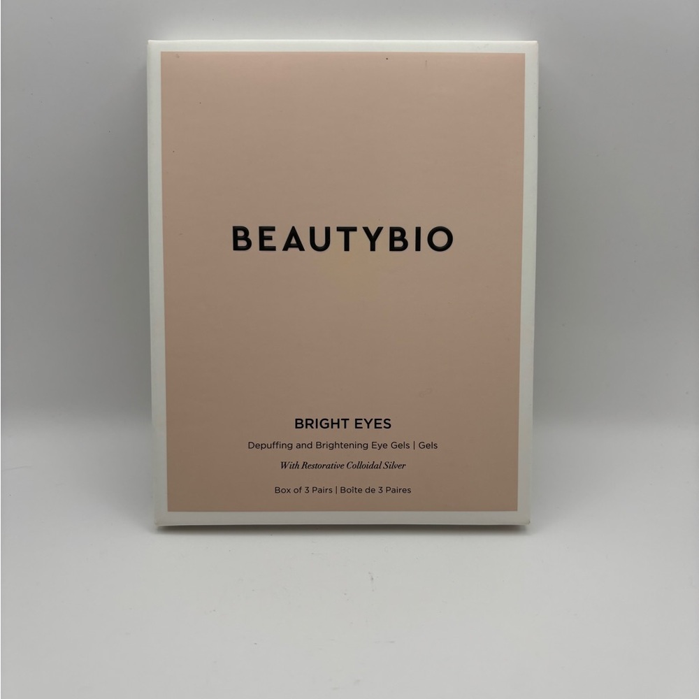 BEAUTYBIO Bright Eyes Depuffing & Brightening Eye Gels 3 Pairs New In Box